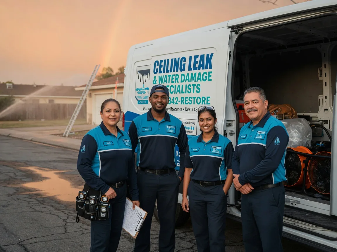 Ceiling Leak Cleanup company in Mcroberts, KY