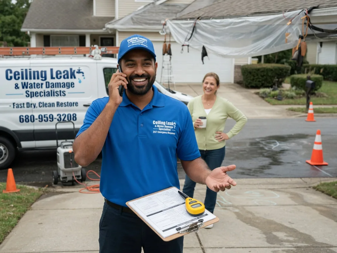 Ceiling Leak Cleanup Mcroberts, KY FAQs
